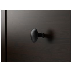 Фото2.Комод  темно коричневий HEMNES IKEA 502.426.19