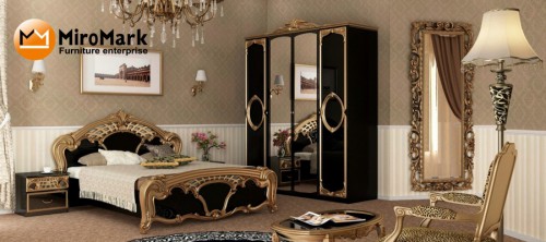 Спальня Реджина Чорна МіроМарк