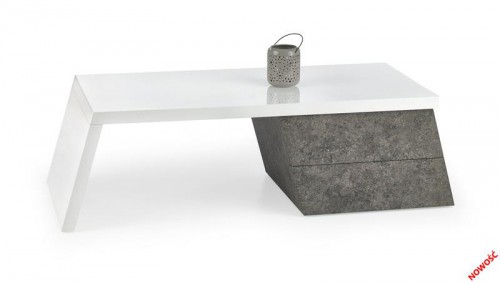 Журнальний столик Halmar SEDIA Біло-Сірий