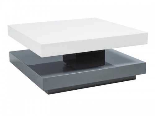 Журнальний столик Signal Falon Білий Сірий
