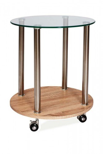 Журнальний столик Signal Carla Дуб Сонома