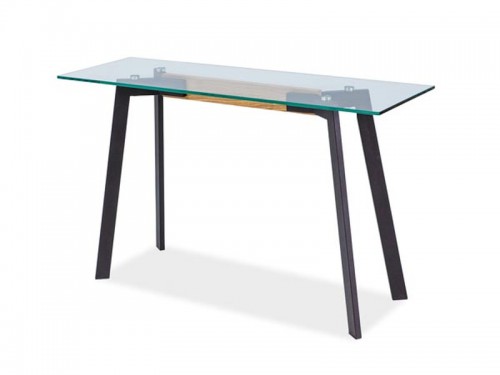 Консоль Signal Celso D Черный Прозрачный