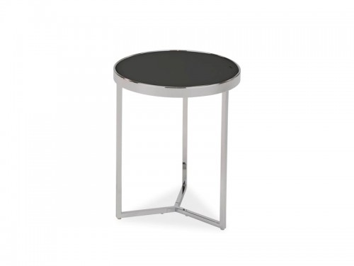 Журнальний столик Signal Delia I Чорний Хром