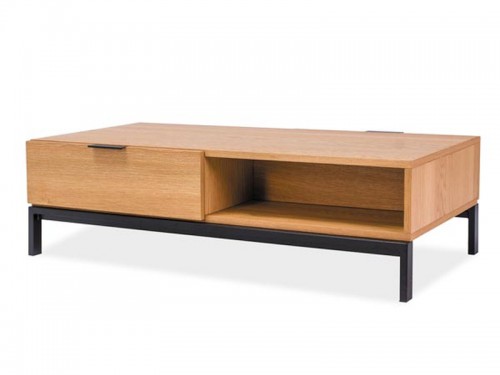 Журнальний столик Signal Hagen L1 Дуб Чорний