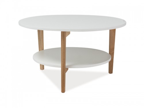Журнальний столик Signal Larvik C Білий Дуб