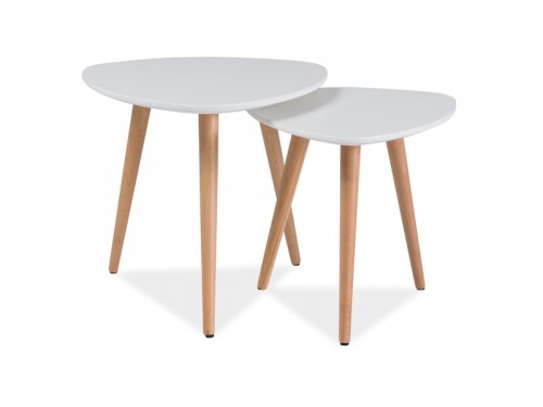 Журнальний столик Signal Nolan A Білий Бук