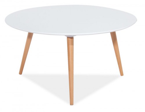 Журнальний столик Signal Nolan C Білий Бук