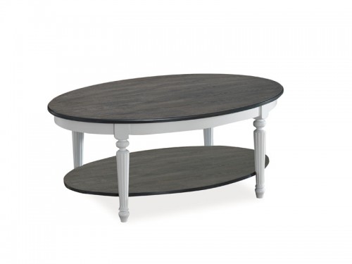 Журнальный столик Signal Valencia B Белый Черный