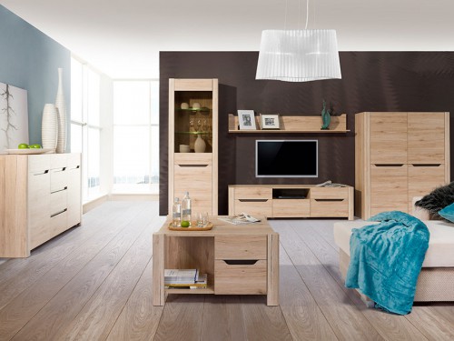 Вітальня  DESJO SZYNAKA дуб сан ремо