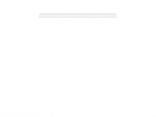 Полиця POL/100 Karet BRW білий