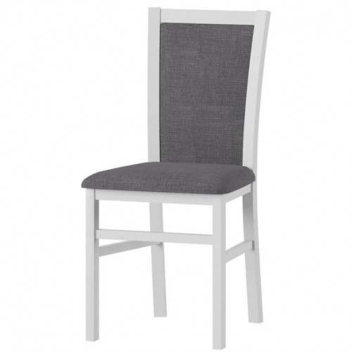 Стілець SATURN 101 SZYNAKA білий / сірий