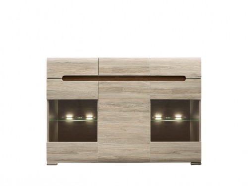 Буфет KOM2W1D3S / 10/15 Azteca BRW дуб san remo