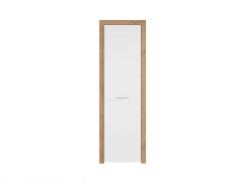 Шафа SZF1D  Balder BRW білий глянець / дуб рів'єра