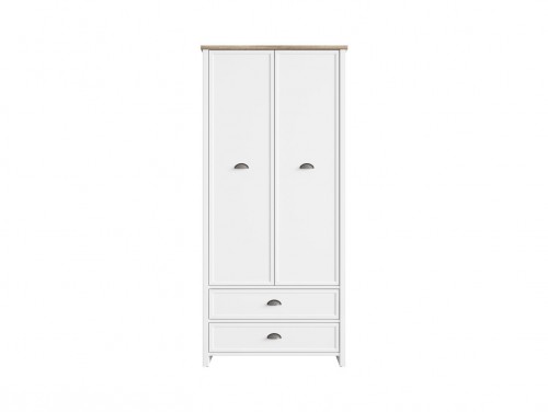 Шафа SZF2D2S  Cannet BRW білий / дуб каньйон монумент