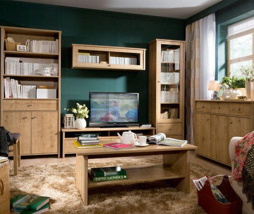 Вітальня Porto BRW дуб натуральний Берлінгтон