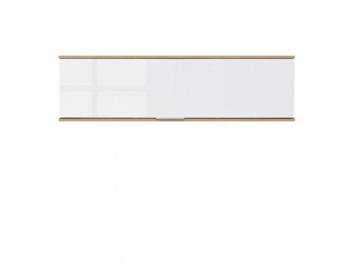 Шафа навісна SFW1K Zele BRW дуб Вотан / глянець білий