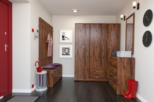 Передпокій Индиана BRW дуб шуттер