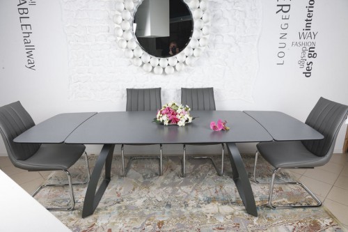 Стол London Nicolas керамика мокрый асфальт