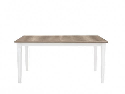 Стол обеденный STÓŁ (NOGI TOCZONE LUB PROSTE) Cannet BRW белый / дуб каньон монумент