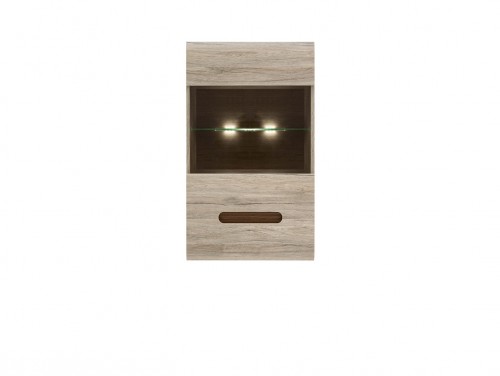 Вітрина навісна SFW1W / 10/6 Azteca BRW дуб san remo