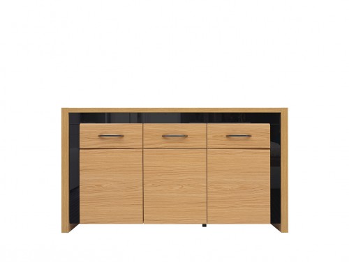 Комод KOM3D1S AROSA BRW дуб балтійський / дуб натуральний