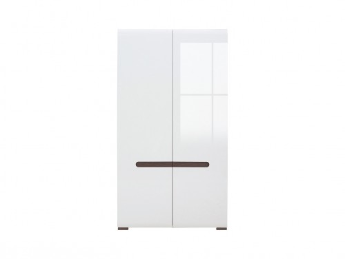 Шафа SZF2D / 19/11 Azteca BRW білий / білий глянець