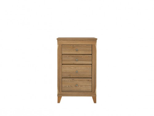 Комод KOM4S Bergen BRW   лиственница sibiu золотая