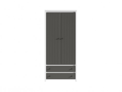 Шафа SZF2D2S Karet BRW білий / вольфрам сірий