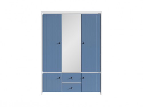 ​Шафа SZF5D2S Karet BRW білий / синій