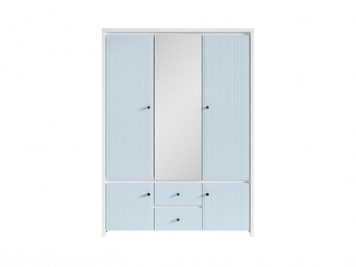 ​Шафа SZF5D2S Karet BRW білий / пацифік