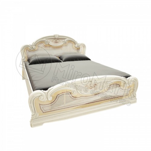 КРОВАТЬ Мартина 1,6х2,0 с каркасом Миромарк Радика Бежевый