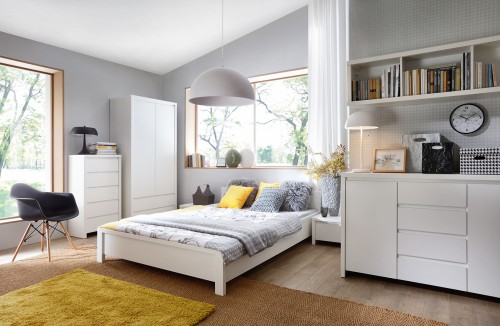 Спальня Kaspian білий BRW