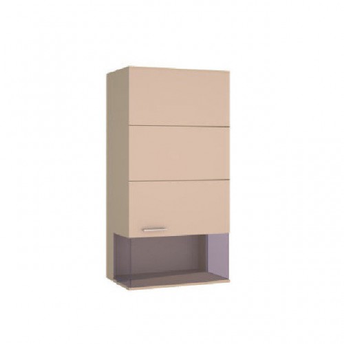 Вітрина навісна Boston С Blonski пісочний/цукровий глянець