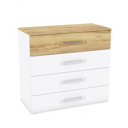 Комод Camilla М Blonski дуб крафт золотой/белый матовый