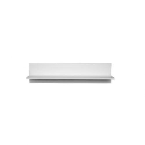 Полка навісна Hollywood U Blonski білий/білий глянець