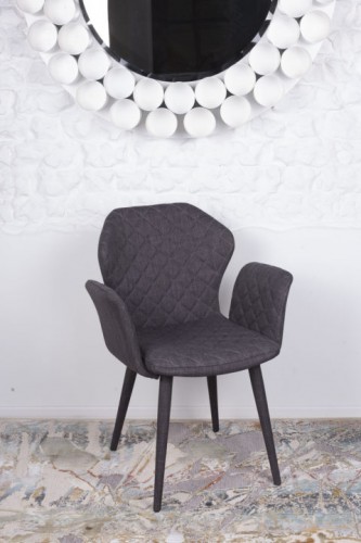 Кресло Valencia Nicolas темно-серое