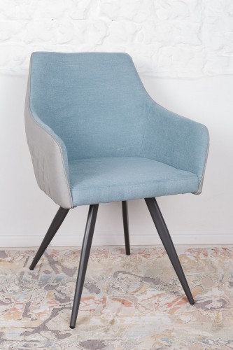 Крісло Nicolas Maya сіро-голубе