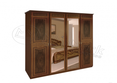 ШАФА Прімула 4дв Міромарк Радіка Беж