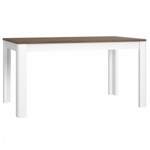 Стол раздвижной Recent FLOT16 Forte Дуб Табак/Белый глянец