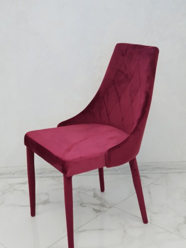 Стілець RoNi Trix velvet Бордовий