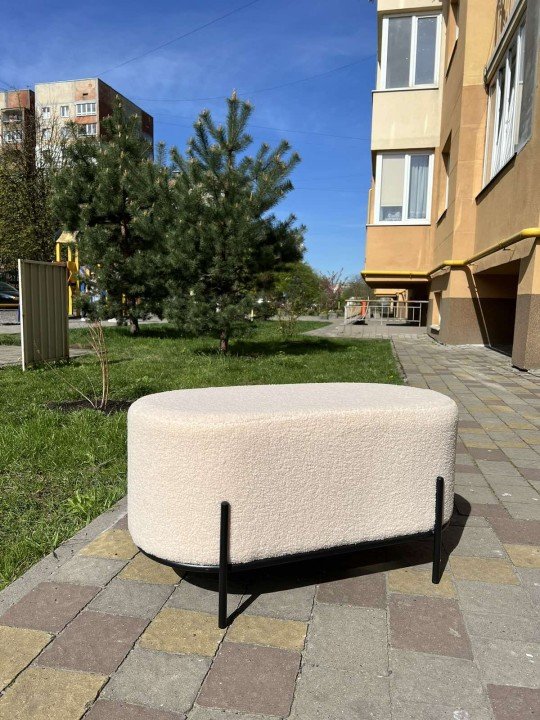 Лава бежевая кудрявая