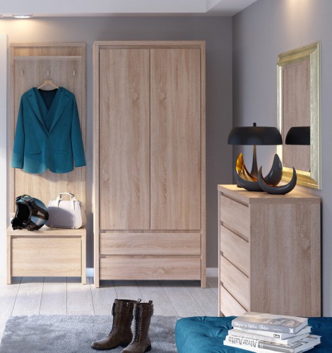 ​Передпокій Каспіан БРВ дуб сонома