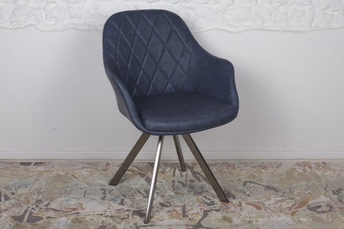 Кресло поворотное Almeria Nicolas синее