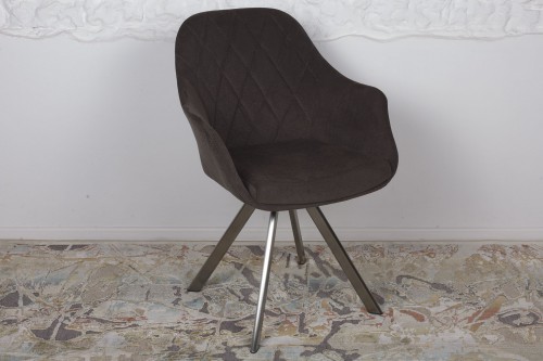 Кресло поворотное Almeria Nicolas коричневое