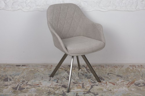 Кресло поворотное Almeria Nicolas бежевое