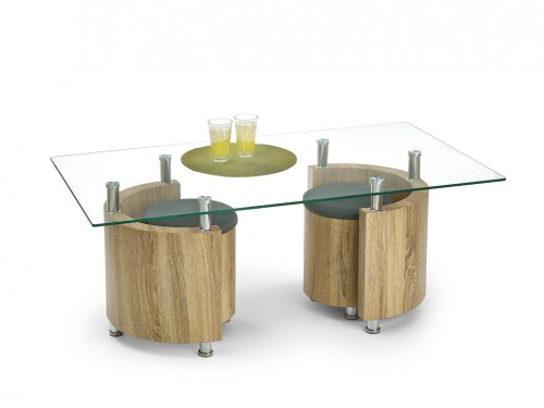 Журнальний столик Halmar Angel Дуб Сонома