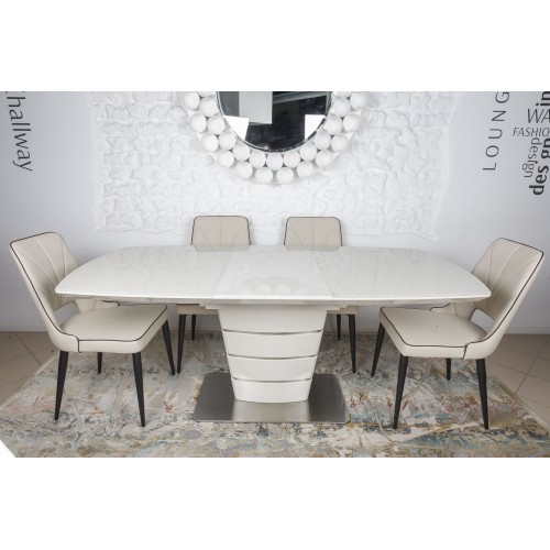 Стол Atlanta 140-180 см Nicolas крем