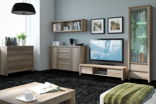 Вітальня Kaspian BRW Дуб монумент