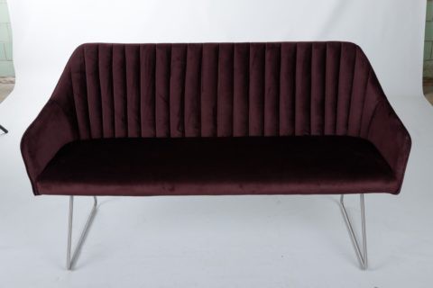 Крісло-банкетка Benavente Nicolas гранат