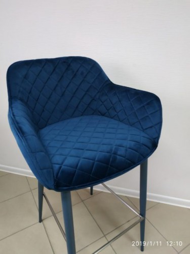 Стул барный Bavaria Nicolas синий